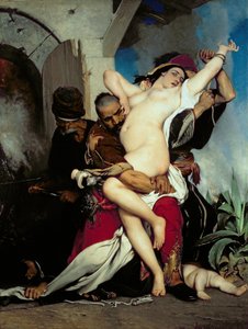 Il rapimento di una donna erzegovina da Jaroslav Cermak