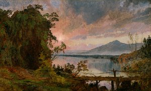 Splendore autunnale, 1896 da Jasper Francis Cropsey