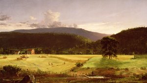 Montagne di Bareford, West Milford, New Jersey, 1850 da Jasper Francis Cropsey