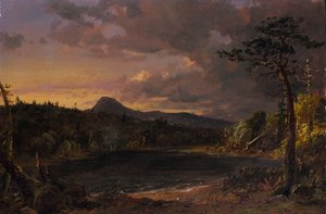 Catskill Creek, 1850 da Jasper Francis Cropsey