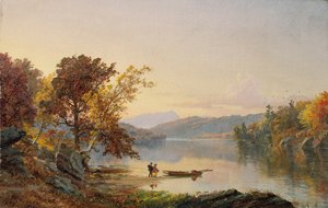 Lago George, 1871 da Jasper Francis Cropsey
