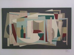 Eroe astratto H (pittura) da Jasper Galloway