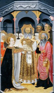 Presentazione di Gesù al Tempio, pala d