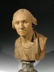 George Washington, primo presidente degli Stati Uniti ... da Jean-Antoine Houdon