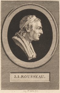 Jean-Jacques Rousseau da Jean-Antoine Houdon