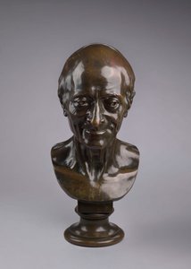 Ritratto di Voltaire da Jean-Antoine Houdon