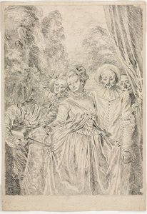 I Vestiti sono Italiani da Jean-Antoine Watteau