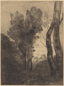 Dintorni di Roma (Environs of Rome) da Jean-Baptiste-Camille Corot