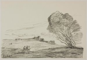 Il forte isolato da Jean-Baptiste-Camille Corot