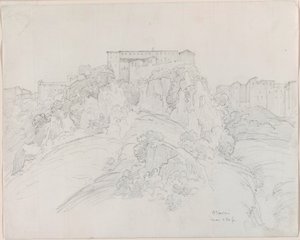 Vista su Narni da Jean-Baptiste-Camille Corot