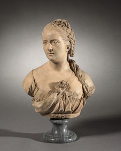 Ritratto di una donna, 1759 da Jean Baptiste Defernex