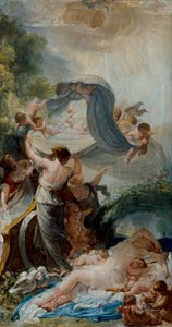 Venere dormiente da Jean Baptiste Deshays