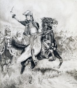 Ritratto equestre di Antoine Charles Louis Lasalle