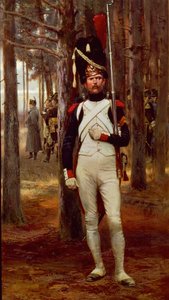Granatiere a piedi della Guardia Imperiale, di Edouard Detaille