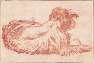 Ein Hund da Jean-Baptiste Greuze