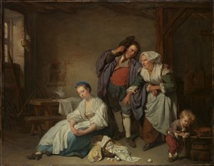 Uova rotte da Jean-Baptiste Greuze