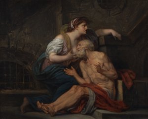 Cimone e Pero: "La Carità Romana da Jean-Baptiste Greuze