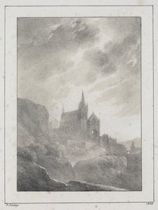 La cattedrale da Jean-Baptiste Isabey
