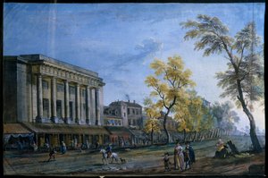 Il teatro italiano a Parigi da Jean Baptiste Lallemand