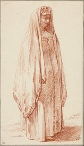 Una donna in abito russo