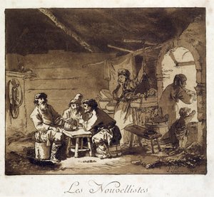 I giornalisti da Jean Baptiste Le Prince