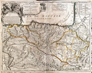 Cantabria, Paesi Baschi, Navarra, La Rioja, Castiglia e León, Spagna da Jean Baptiste Nolin