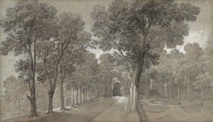 Veduta del parco di Arcueil da Jean-Baptiste Oudry