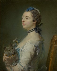 Magdaleine Pinceloup de la Grange, nata de Parseval da Jean Baptiste Perronneau