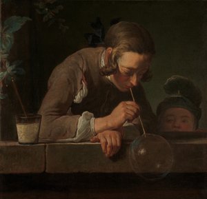 Bolle di Sapone, c.1733-34 da Jean Baptiste Simeon Chardin