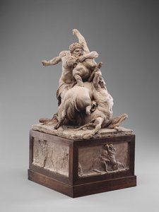 Ercole che combatte due centauri, c.1785 da Jean Baptiste Stouf