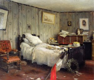 La camera mortuaria di Leon Gambetta