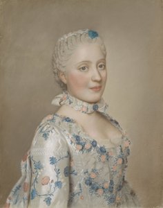 Maria Giuseppa di Sassonia, Delfina di Francia da Jean Étienne Liotard