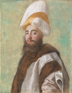 Ritratto di un Gran Visir, o di un europeo vestito come tale, c.1741