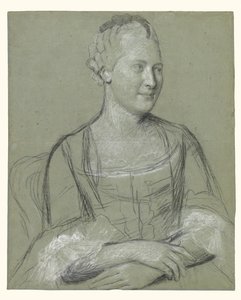 Ritratto di donna da Jean-Étienne Liotard