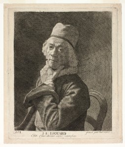 Il piccolo autoritratto da Jean-Étienne Liotard