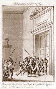 Rivoluzione francese - Evento del 6 ottobre da Jean Francois Janinet