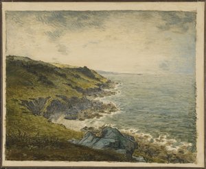 La costa a Greville da Jean Francois Millet