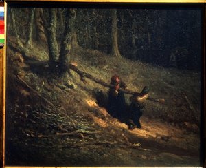 Le carbonaie da Jean Francois Millet