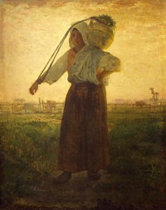 Lattaia normanna a Greville da Jean Francois Millet