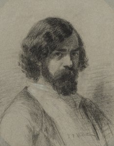 Ritratto di Narcisse Virgile Diaz de la Peña da Jean-Francois Millet