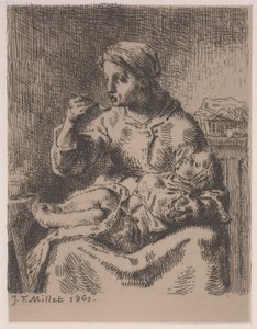 Il brodo da Jean Francois Millet