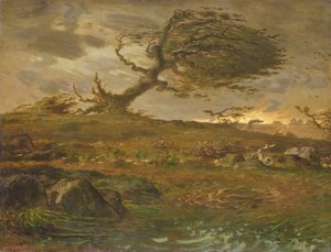 La raffica di vento da Jean Francois Millet