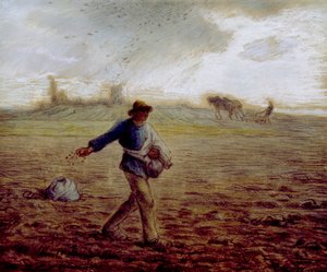 Il seminatore da Jean-Francois Millet