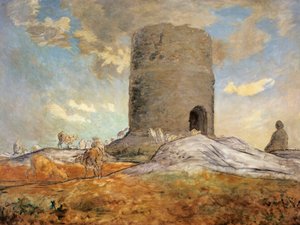 La torre di Chailly a Barbizon da Jean Francois Millet