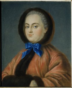 Inverno. Ritratto della principessa Daria Alexeyevna Golitsyna