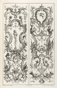Libro di Ornamenti da Jean François Cuvilliés