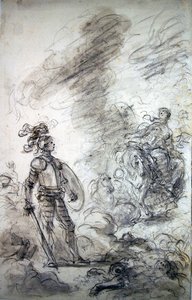 Lidia avanza per incontrare Alceste da Jean Honore Fragonard
