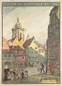 Poster di Colmar da Jean Jacques Waltz