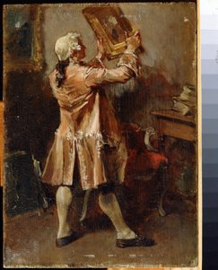 Un amante della pittura da Jean Louis Ernest Meissonier