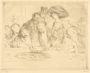 Al tavolo da gioco (2ª tavola) (At the Gambling Table) (seconda tavola)